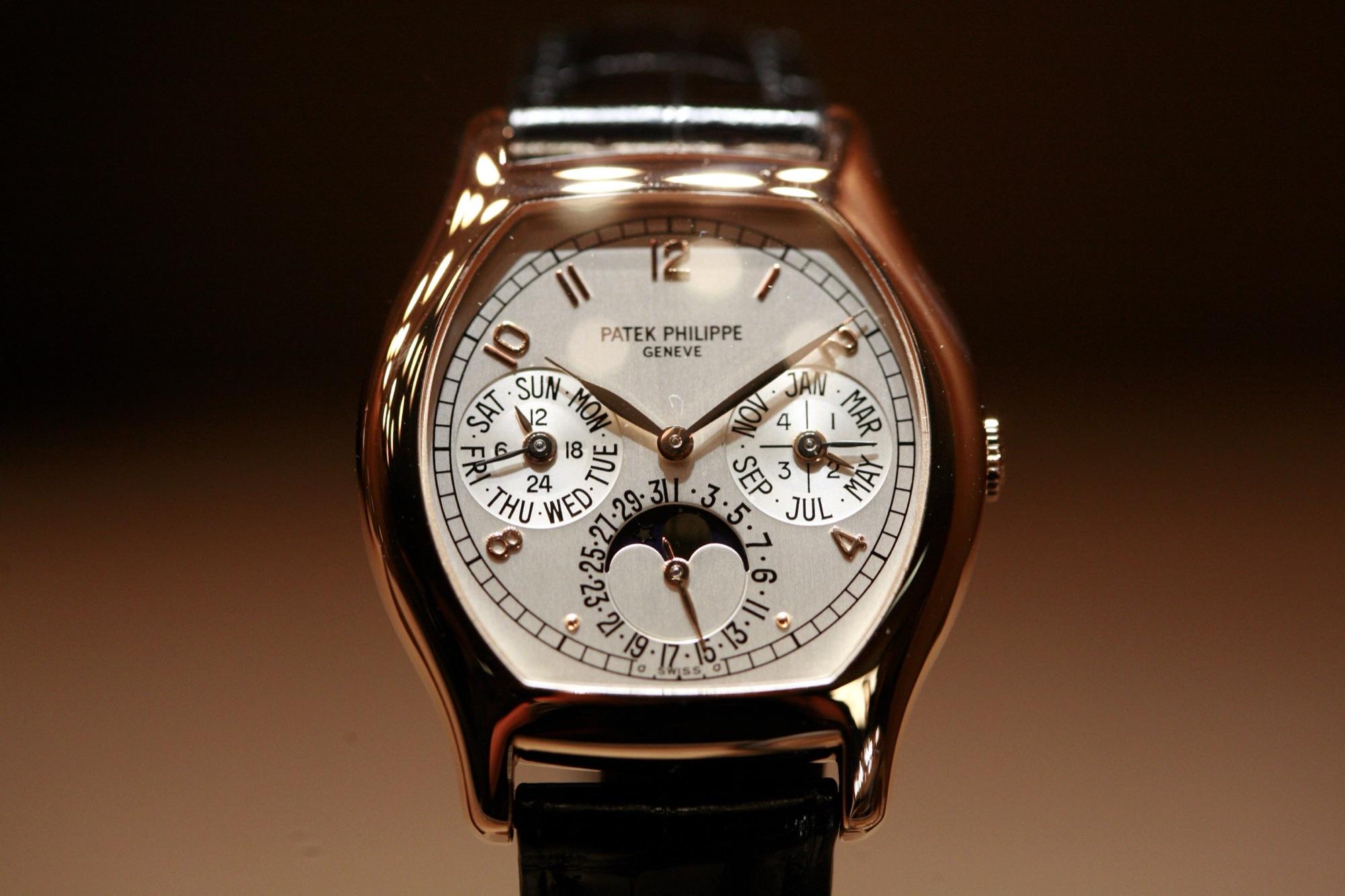 Patek Philippe perpetual calendar moonphase watch